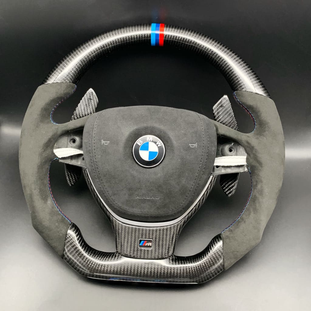 2011-2017 BMW F1X 5/6-series Carbon Fiber Steering Wheel