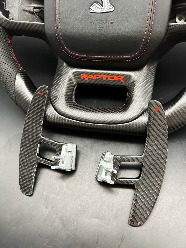 2017+ Ford F150 Raptor carbon fiber paddle shifters