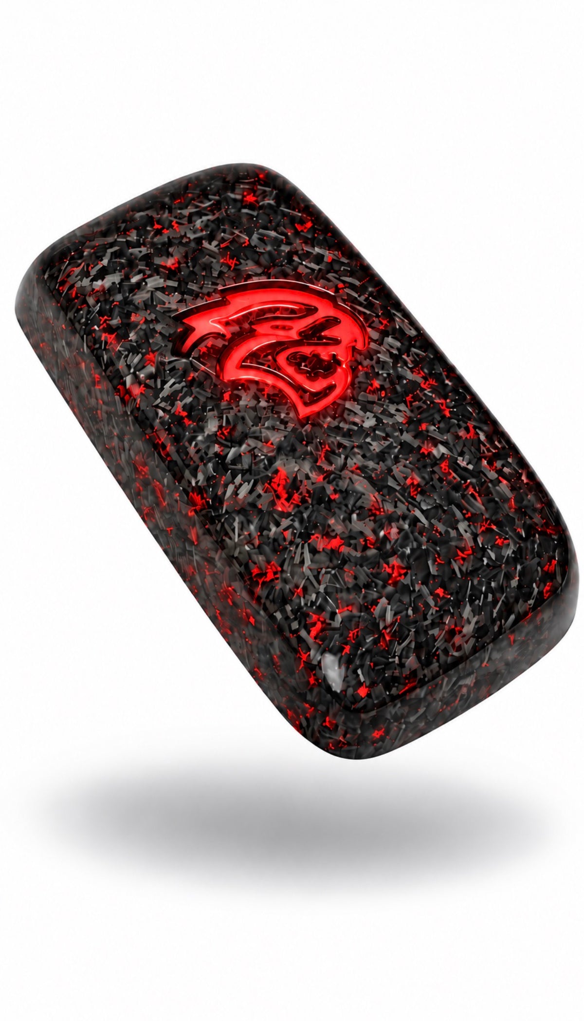 Dodge Charger Custom LED Carbon Fiber Armrest