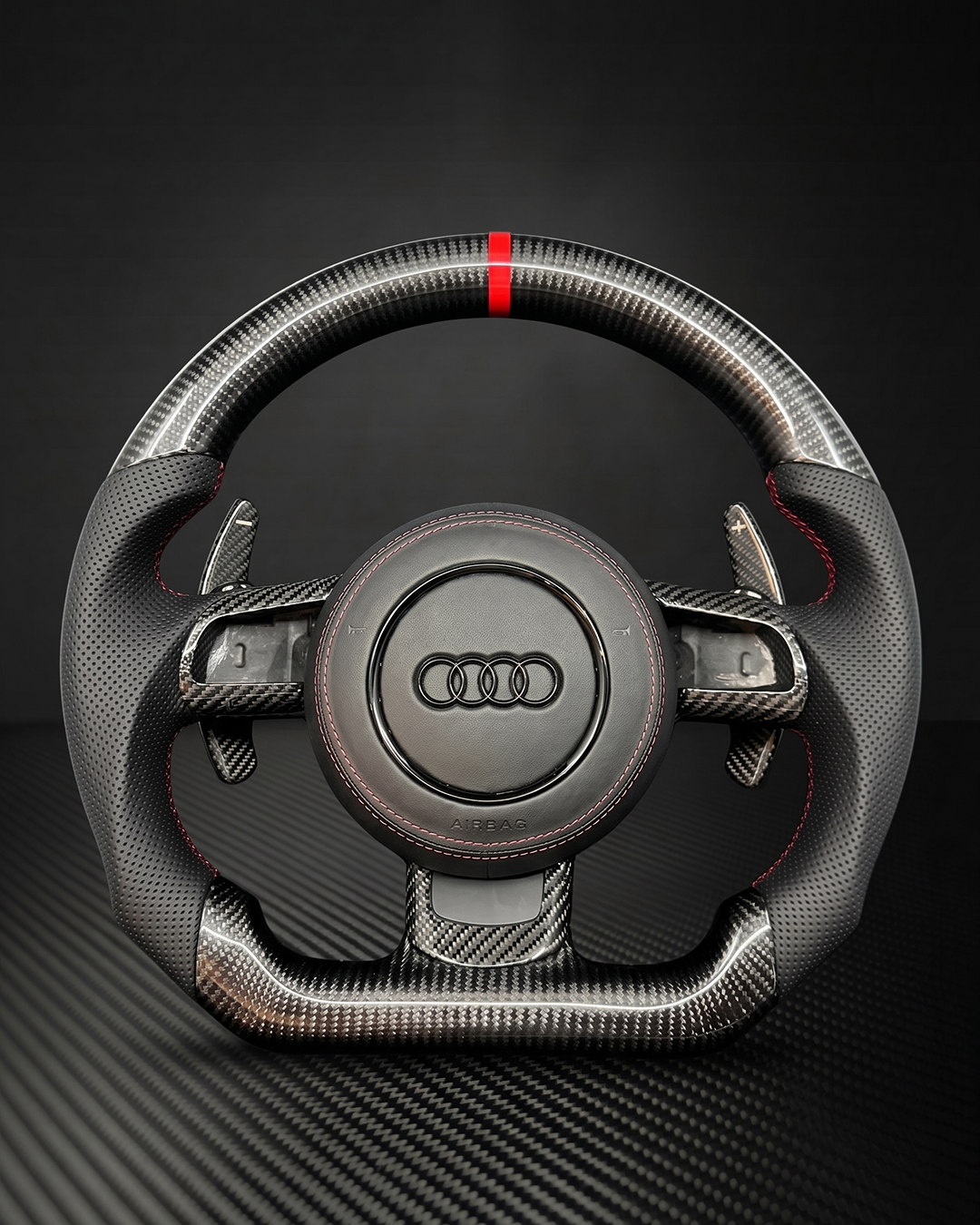 2006-2015 Audi R8/TT Carbon Fiber Steering Wheel