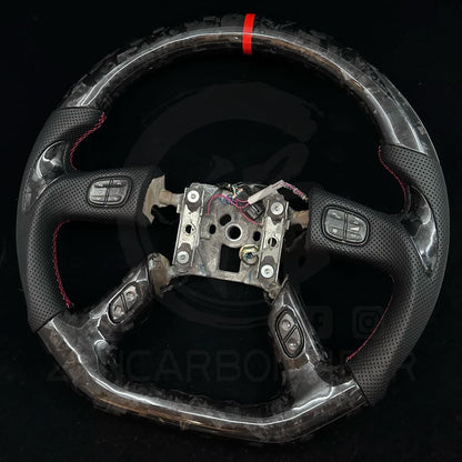 2003-2006 Chevrolet Silverado/TRAILBLAZER/Tahoe, GMC YUKON/SIERRA Carbon Fiber Steering Wheel