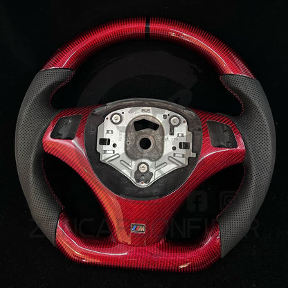 2006-2011 BMW E9X/E8X Sport Carbon Fiber Steering Wheel