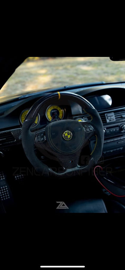 2006-2011 BMW E9X/E8X Sport Carbon Fiber Steering Wheel