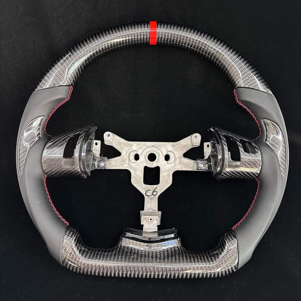 2006-2013 C6 Chevrolet Corvette Carbon Fiber Steering Wheel