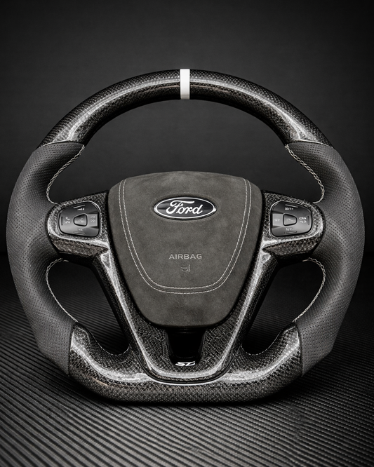 2011-2019 Ford Fiesta Carbon Fiber Steering Wheel