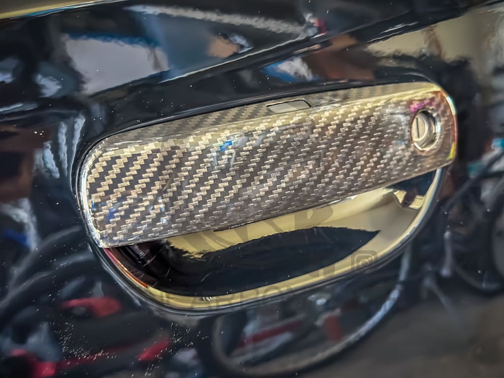 2011+ Dodge Charger/Challenger carbon fiber door handle covers