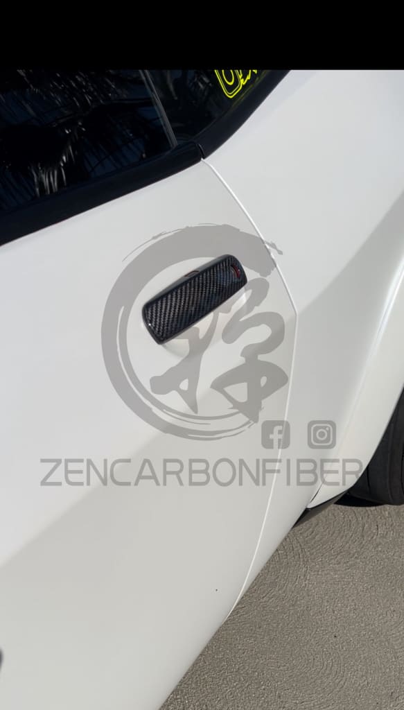 2011+ Dodge Charger/Challenger carbon fiber door handle covers