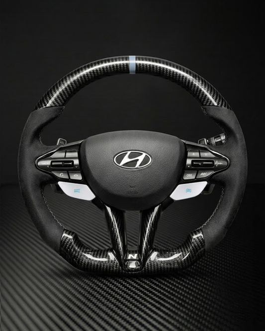 2012-2017 Hyundai Veloster Carbon Fiber Steering Wheel