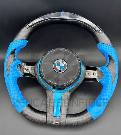 2012-2018 BMW F2X/F3X/F8X/F1X Carbon Fiber Steering Wheel