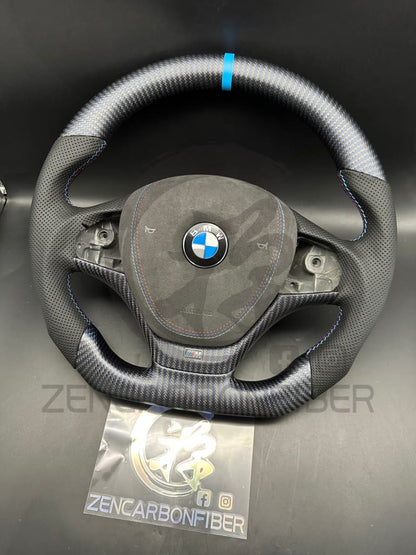 2012-2018 BMW F2X/F3X 2/3/4-series Carbon Fiber Steering Wheel