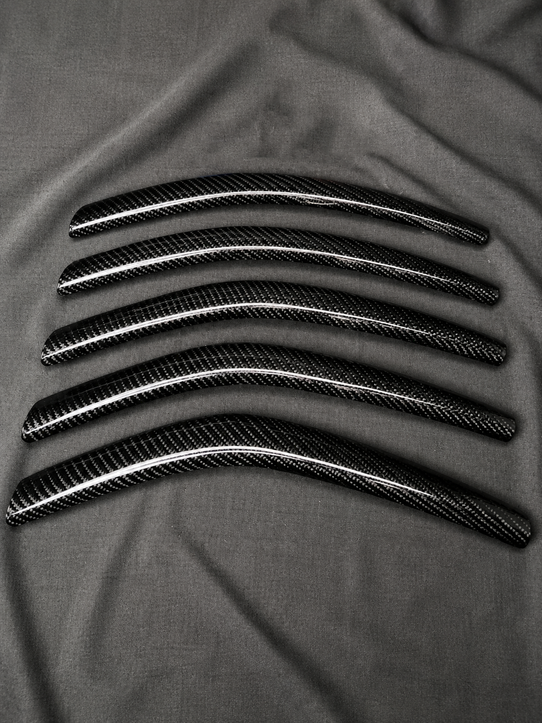 2012+ Ford Focus Carbon Fiber Door Handle Pull Trims/Door Spears Replacement (Pair of 2)