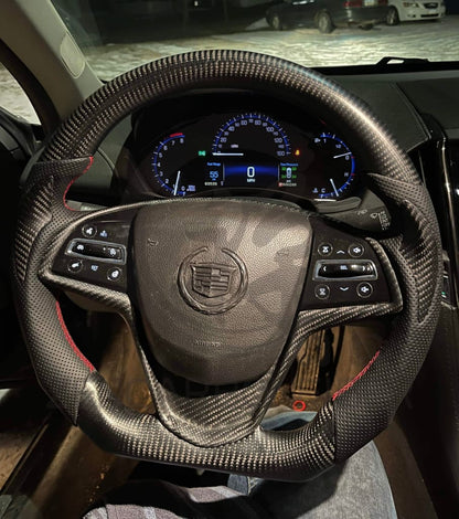 2013-2019 Cadillac ATS/CTS Carbon Fiber Steering Wheel