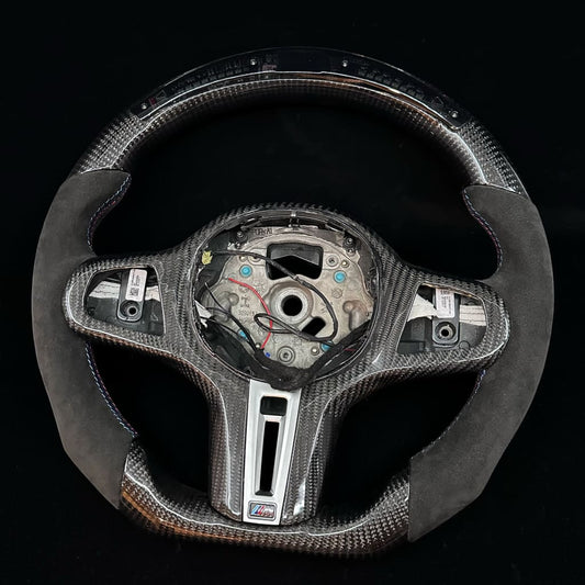 2018-2023 BMW F9X M5/M8 Carbon Fiber Steering Wheel