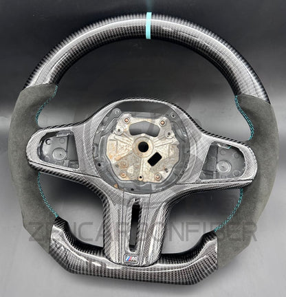 2019-2024 BMW G2X/G4X M-Sport Carbon Fiber Steering Wheel