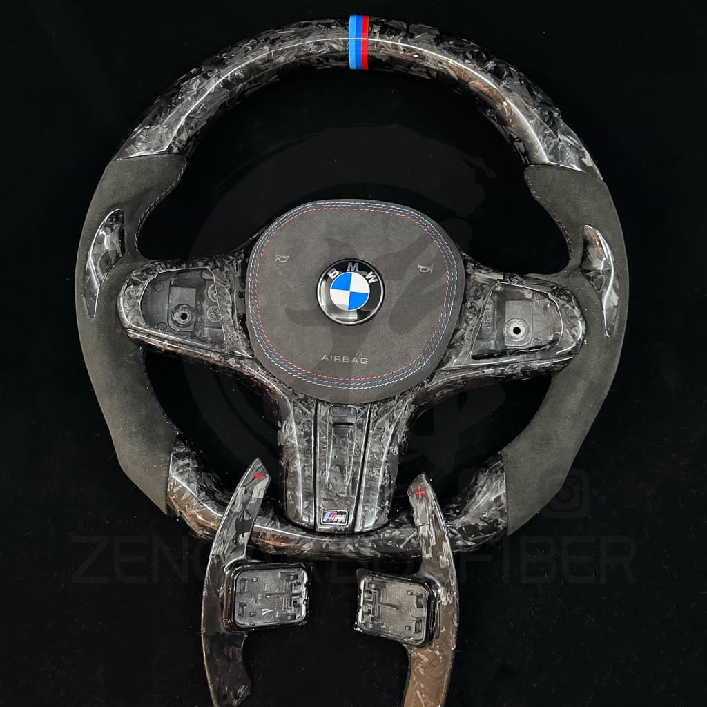 2019-2024 BMW G2X/G4X M-Sport Carbon Fiber Steering Wheel