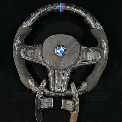 2019-2024 BMW G2X/G4X M-Sport Carbon Fiber Steering Wheel