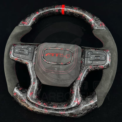 2019+ Chevrolet Silverado/GMC Sierra Carbon Fiber Steering Wheel