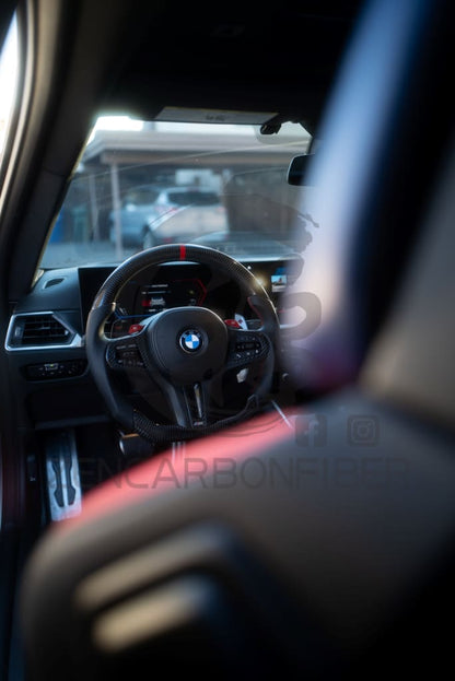 2021-2024 BMW G80/G82/G87 M2/M3/M4 Carbon Fiber Steering Wheel