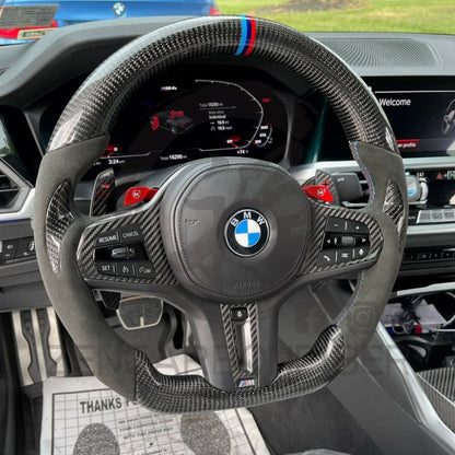 2021-2024 BMW G80/G82/G87 M2/M3/M4 Carbon Fiber Steering Wheel