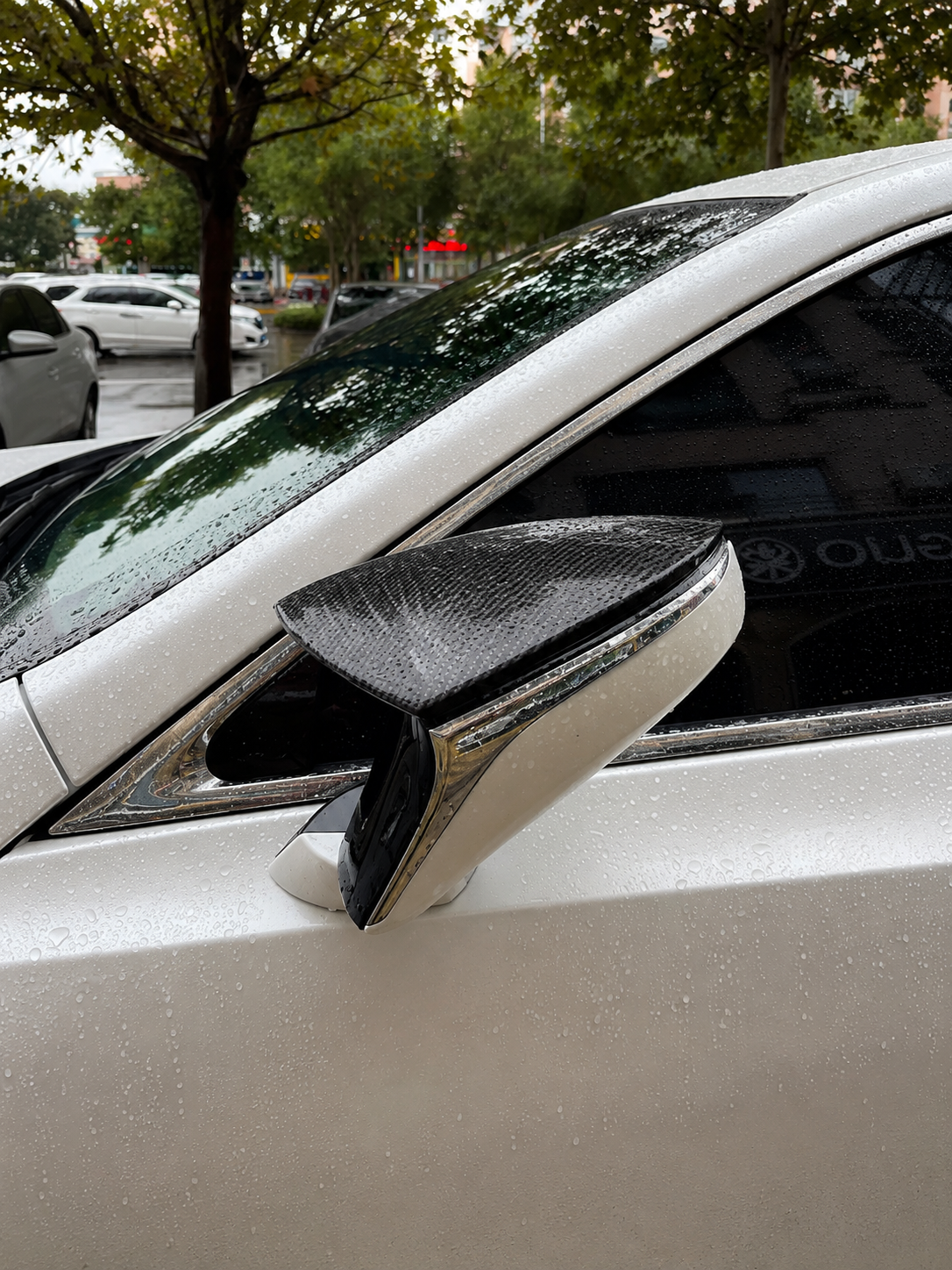 2021+ Lexus 4IS/2020+ RC Winglet Carbon Fiber Mirror Caps Replacement