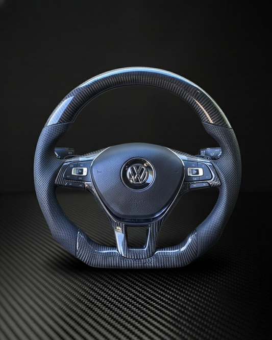 2015-2021 Volkswagen/VW MK7 Golf/Jetta/Passat Carbon Fiber Steering Wheel