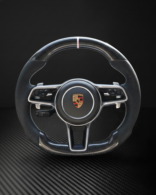 2015-2018 Porsche Carbon Fiber Steering Wheel