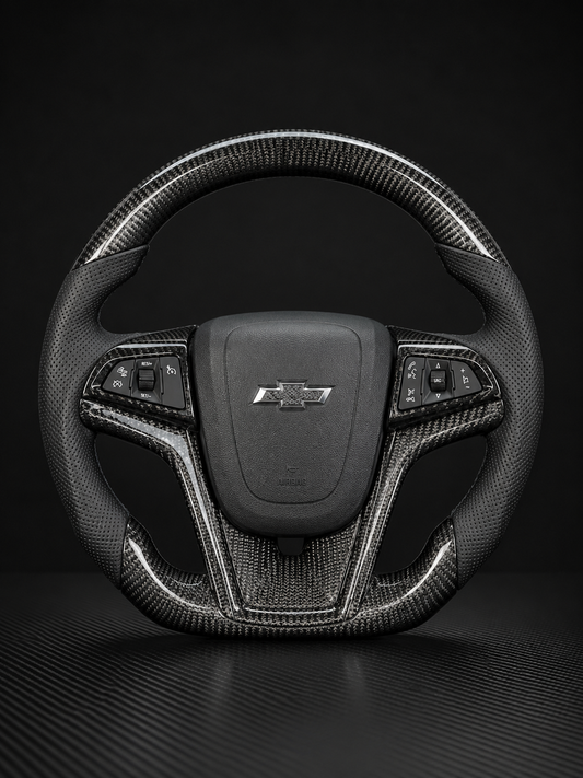 2013-2015 Chevrolet Malibu/Cruze Carbon Fiber Steering Wheel