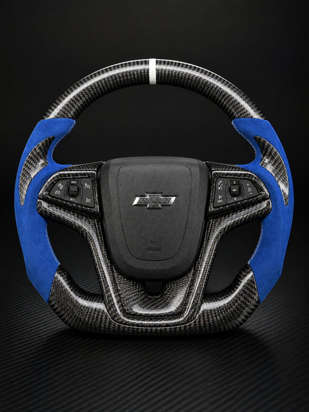 2013-2015 Chevrolet Malibu/Cruze Carbon Fiber Steering Wheel