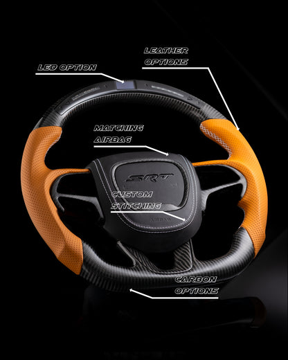 2015-24 Dodge Challenger Hellcat Kustom Steering Wheel