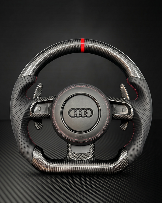 2006-2015 Audi R8/TT Carbon Fiber Steering Wheel