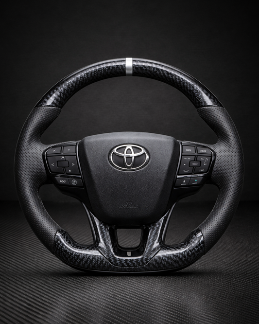 Heated Carbon Fiber Steering Wheel for 2025+ 9th Gen Toyota Camry