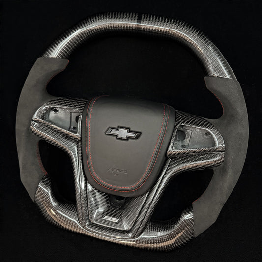 2012-2015 Chevrolet Camaro Carbon Fiber Steering Wheel