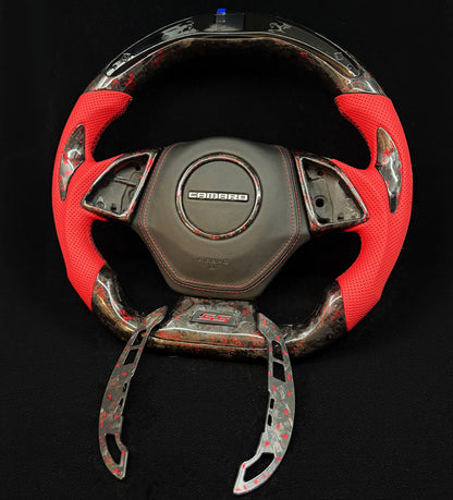 2016+ Chevrolet Camaro Carbon Fiber Steering Wheel