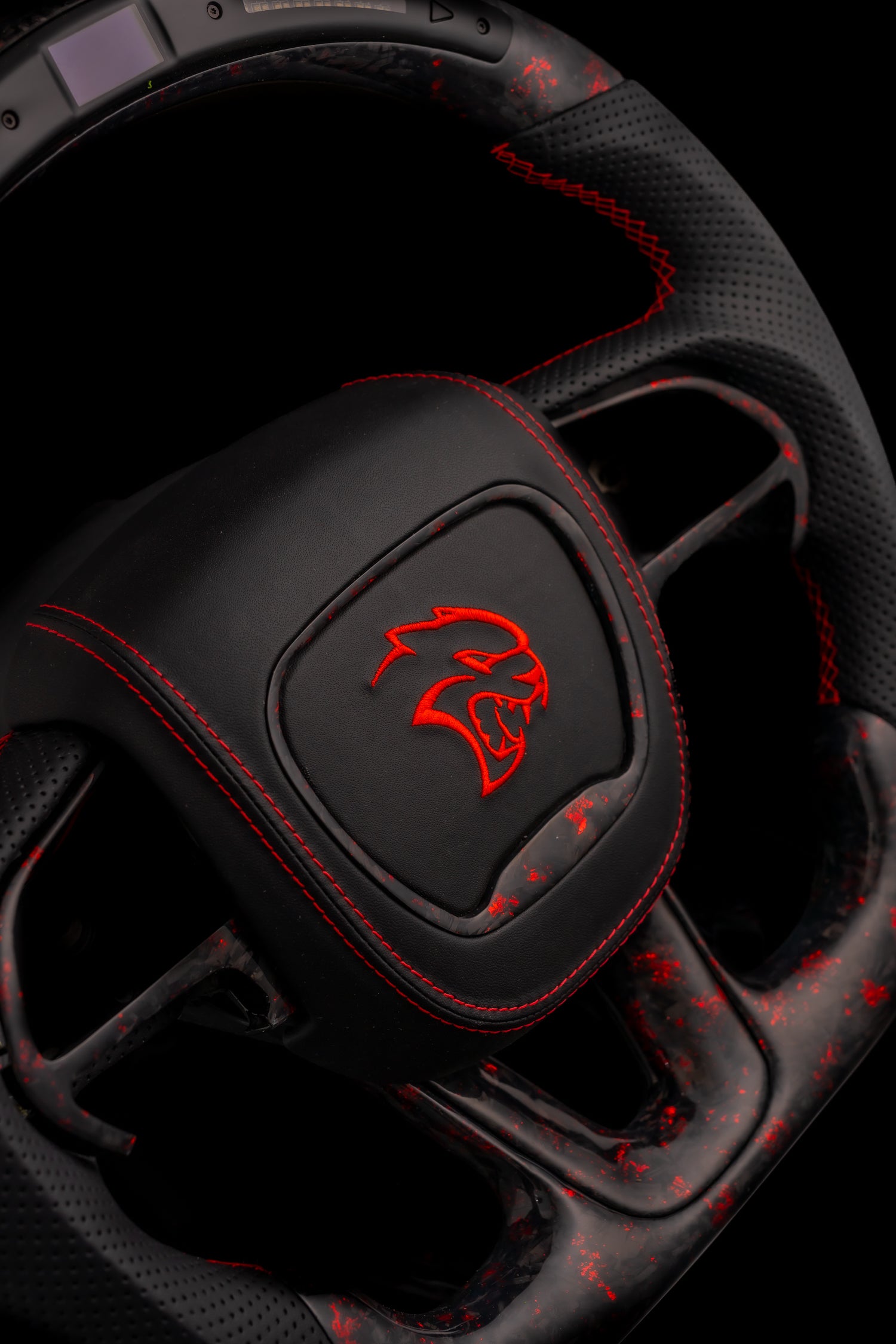 2015-24 Dodge Challenger Hellcat Kustom Steering Wheel