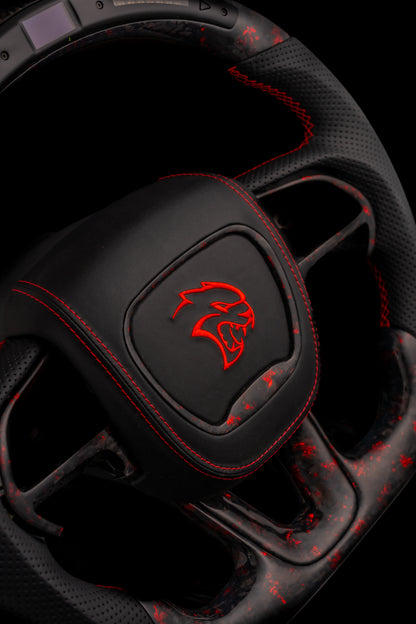 2015-24 Dodge Challenger Hellcat Kustom Steering Wheel