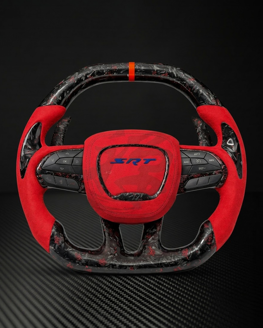 2015-2023 Dodge Charger/Challenger/Durango/WK2 Jeep SRT/Trackhawk Carbon Fiber Steering Wheel