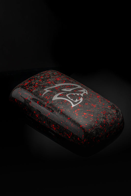 Apoyabrazos para Charger 2015+ - Fibra de carbono personalizada