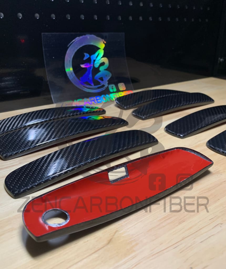 2011+ Dodge Charger/Challenger carbon fiber door handle covers